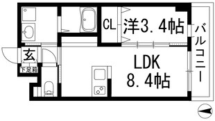 SERENO五番館の物件間取画像